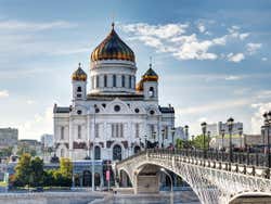 Cathedral of Christ the Saviour in Moscow