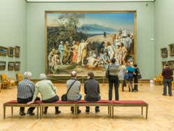 Inside the Tretyakov Gallery