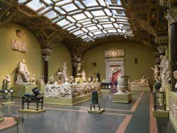 Inside the Pushkin Museum